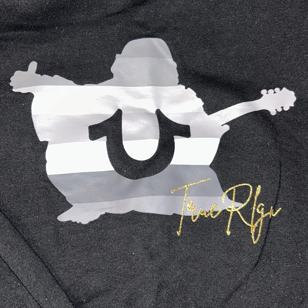 True religion cropped sweatshirt - Picture 2 of 4
